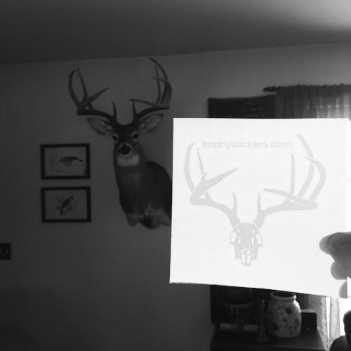 Deer truck decal